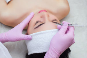 Right Age to Start Dermal Fillers Stock Photo