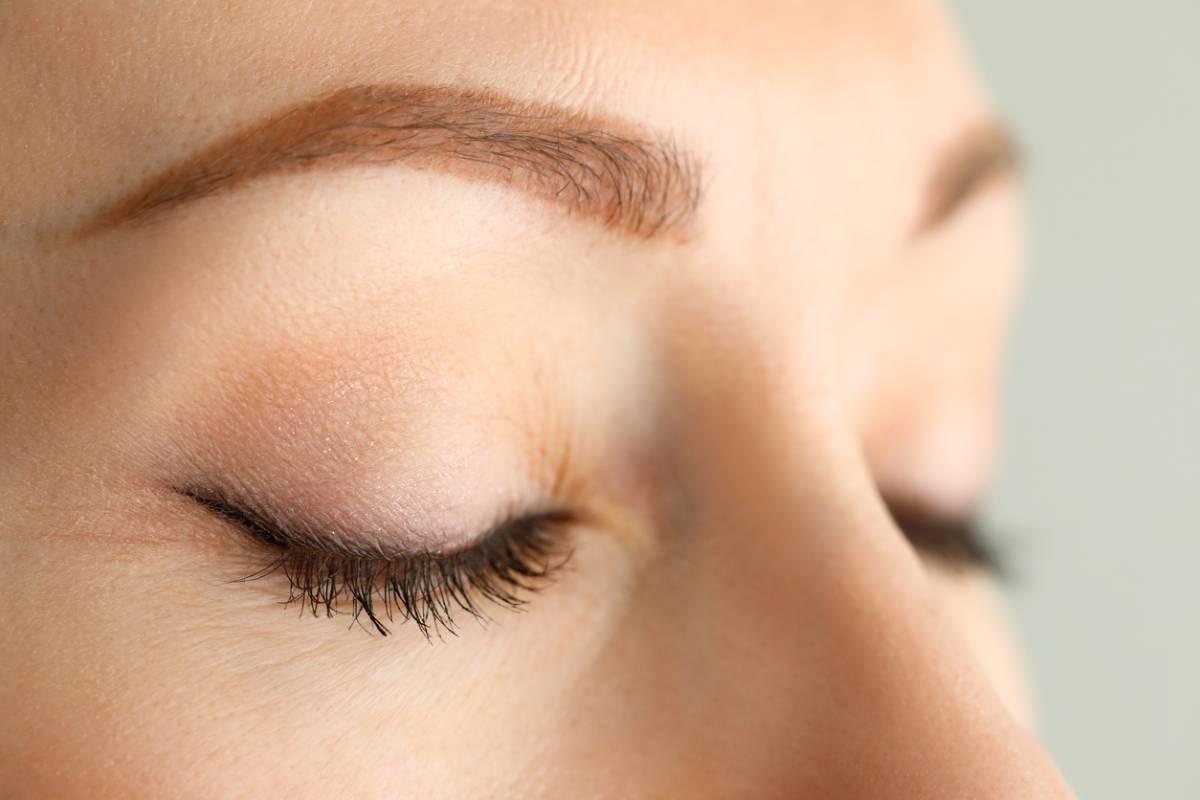 What Is the Right Age for Eyelid Surgery? Stock Photo