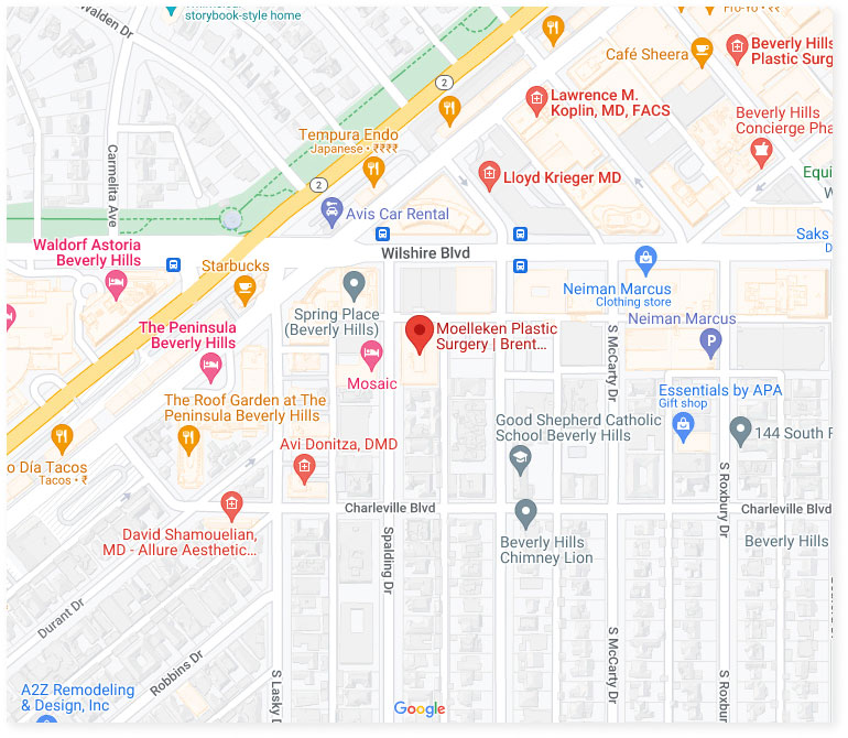 Beverly Hills Map Address