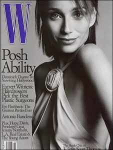 W Magazine Cover Photo